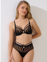 Lisca Lovelace black padded bra