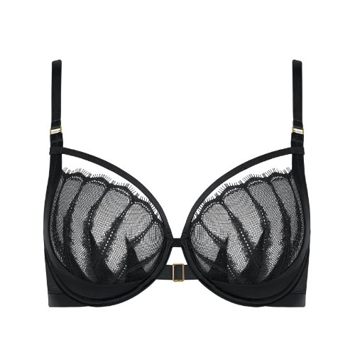 Lisca Lovelace black padded bra