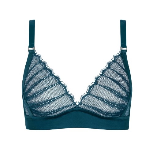 Lisca Lovelace blue wireless bra