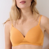 Lisca Ophelia ochre yellow padded bra