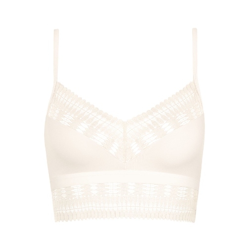 Lisca Ophelia rose white non-padded bra