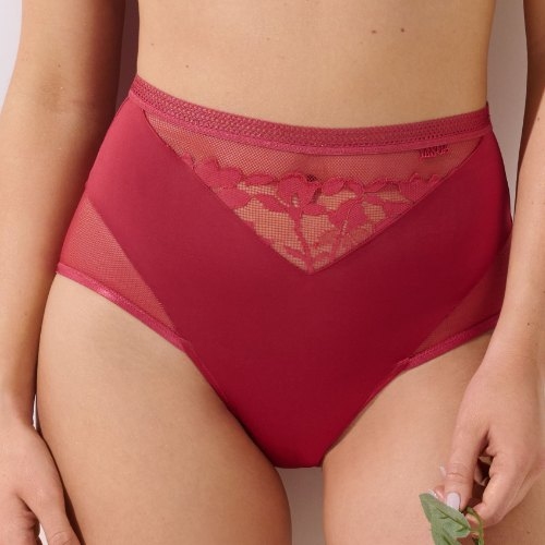 Lisca Ocean red high waist brief
