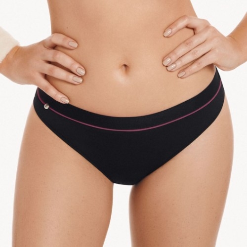 Lisca Playful black sports underwear