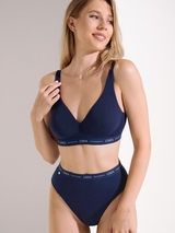 Lisca Sunflower navy blue thong