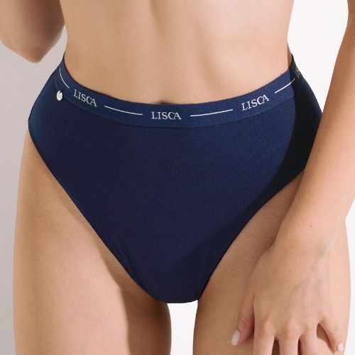 Lisca Sunflower navy blue thong