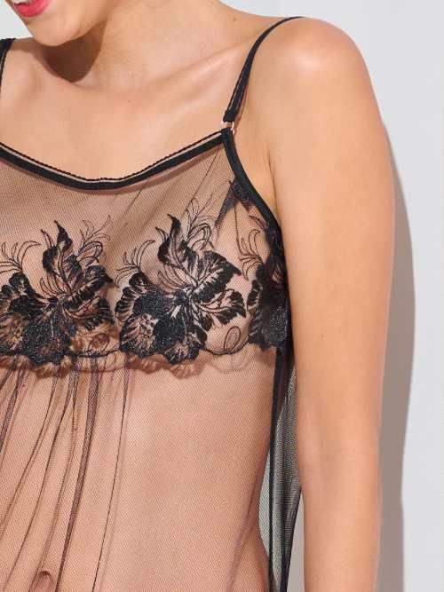 Lisca Eminence black slipdress