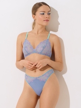 Lisca Rainbow blue non-padded bra