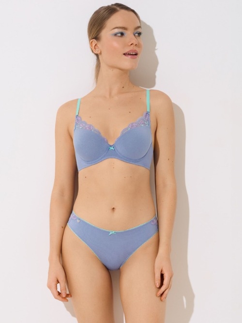 Lisca Rainbow blue padded bra