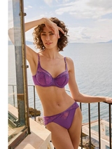 Lisca Patricia purple non-padded bra