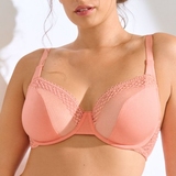 Lisca Pompeya pink non-padded bra