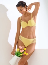 Lisca Pompeya yellow padded bra
