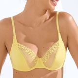 Lisca Pompeya yellow non-padded bra