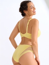 Lisca Pompeya yellow padded bra