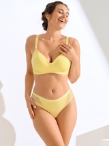Lisca Pompeya yellow padded bra