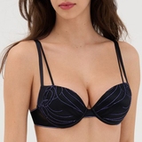 Lisca Amaze black push up bra