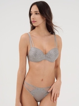 Lisca Amaze silver padded bra