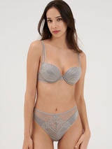 Lisca Amaze silver push up bra