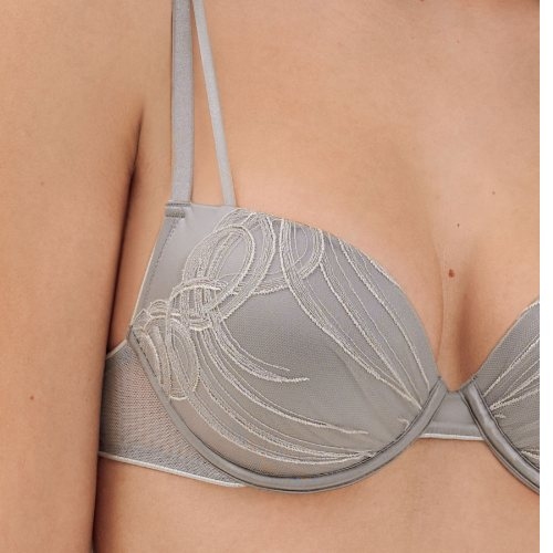 Lisca Amaze silver push up bra