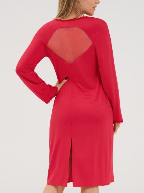 Lisca Sympathy red nightdress