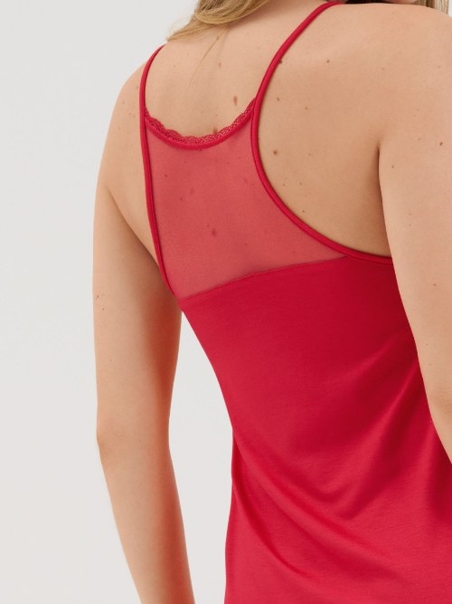 Lisca Sympathy red slipdress