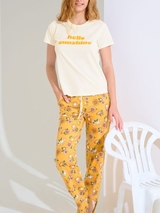 Lisca Summer yellow pajama