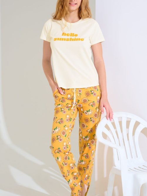 Lisca Summer yellow pajama