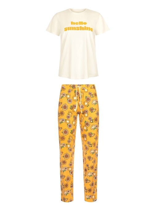 Lisca Summer yellow pajama