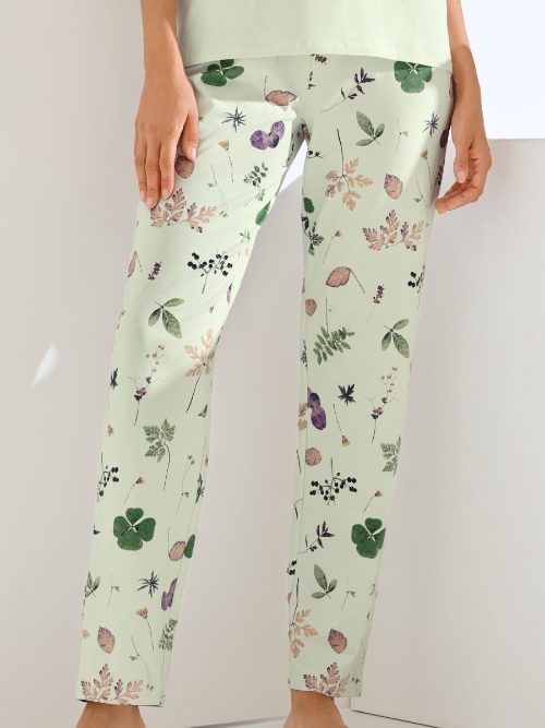 Lisca Pompeya green/print pajama
