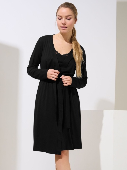 Lisca Evelyn black kimono