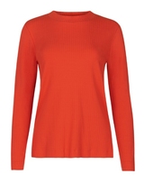 Lisca Lucky orange pyjama shirt