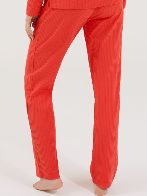 Lisca Lucky orange pyjama pant