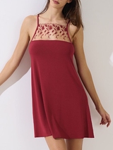 Lisca Gloriosa red slipdress