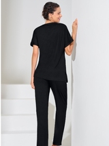 Lisca Eminence black nightdress