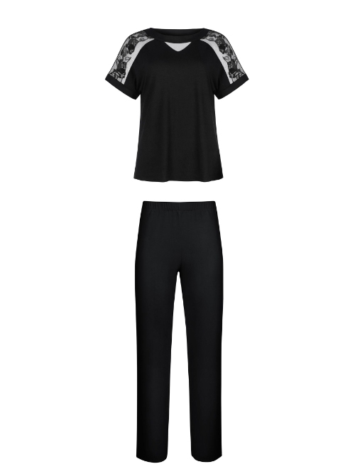 Lisca Eminence black nightdress