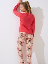Lisca Ocean coral pajama