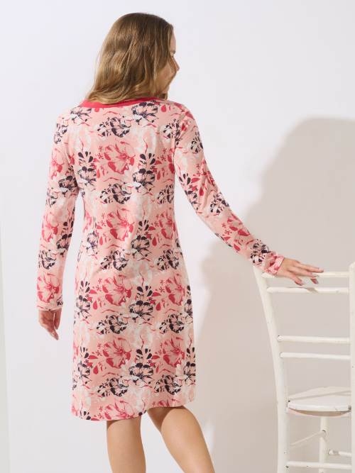 Lisca Ocean coral nightdress