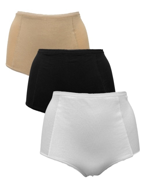 My Basic by After Eden Basics multicolor high waist brief