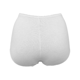 My Basic by After Eden Basics white high waist brief