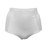 My Basic by After Eden Basics white high waist brief