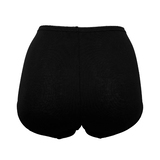 My Basic by After Eden Basics black high waist brief