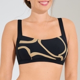 Lisca Swimwear Valencia black padded bikini bra