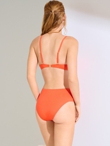 Lisca Swimwear Palma orange push up bikini bra