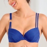 Lisca Swimwear Sorrento blue padded bikini bra