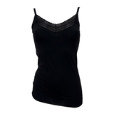 My Basic by After Eden Basics black spaghetti top
