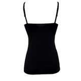My Basic by After Eden Basics black spaghetti top