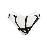 Lisca Swimwear Honolulu white/black bikini brief