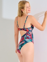 Lisca Swimwear Roma navy blue bathingsuit