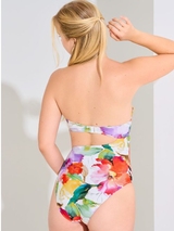 Lisca Swimwear Roma white/print bathingsuit
