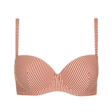 Lisca Swimwear Lascari red/white padded bikini bra