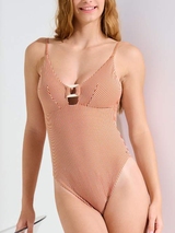 Lisca Swimwear Lascari red/white bathingsuit